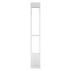 Dog Door for Sliding Glass Door, 91 to 96 in Adjustable Height, Aluminum Alloy Frame with Metal Rotating Hinges, Lock Design, 10 1/4 x 16 1/4 in Flap