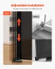 Retractable Baby Gate, 34 inch Tall, Extends up to 110 inch Wide, Retractable Gate for Kids or Pets, Mesh Material, Easy to Install for Indoor Stairs
