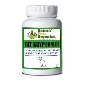 Dog And Cat Kryptonite Adrenal, Thyroid, Pituitary & Hypothalamic Support* (size: CAT/250 caps /  250 mg.)